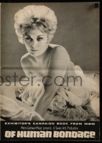 4a473 OF HUMAN BONDAGE pressbook '64 super sexy Kim Novak can't help being what she is!