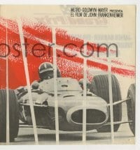 4a765 GRAND PRIX 4pg Spanish herald '67 Formula One race car driver James Garner, different images!
