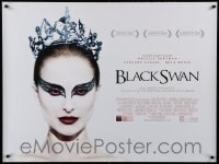 4b143 BLACK SWAN DS British quad '10 incredible image of ballet dancer Natalie Portman!