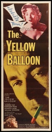 4c970 YELLOW BALLOON insert '53 many images of Andrew Ray & William Sylvester!