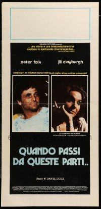 4c086 GRIFFIN & PHOENIX: A LOVE STORY Italian locandina '76 Peter Falk & Jill Clayburgh!