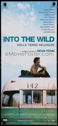 4c108 INTO THE WILD Italian locandina '07 Sean Penn directed, Emile Hirsch as Chris McCandless!