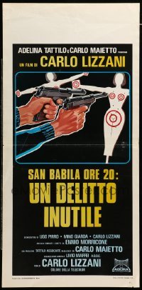 4c198 SAN BABILA-8 P.M. Italian locandina '76 Carlo Lizzani's San Babila ore 20 un delitto inutile