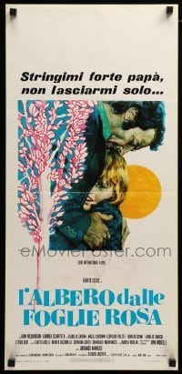 4c236 TREE WITH PINK LEAVES Italian locandina '74 artwork of top stars by Ermanno Iaia!