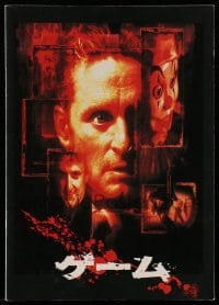 4d503 GAME Japanese program '98 Michael Douglas, Sean Penn, cool mystery thriller!