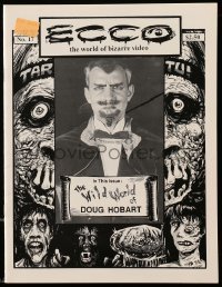 4d741 ECCO magazine '92 The Wild World of Doug Hobart, the world of bizarre video!