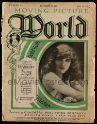 4d405 MOVING PICTURE WORLD exhibitor magazine January 15, 1921 Blind Wives, Paying the Piper!
