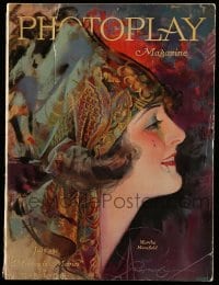4d818 PHOTOPLAY magazine July 1920 great cover art of Martha Mansfield by Rolf Armstrong!
