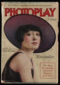 4d822 PHOTOPLAY magazine November 1916 great cover portrait of pretty Dorothy Kelly!