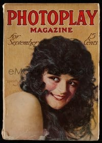 4d828 PHOTOPLAY magazine September 1915 cool art of pretty Anita Stewart!