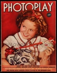 4d831 PHOTOPLAY magazine September 1939 great portrait of Shirley Temple by Paul Hesse!