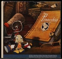 4d446 PINOCCHIO promo brochure '40 full-color scenes from the movie running in sequence!