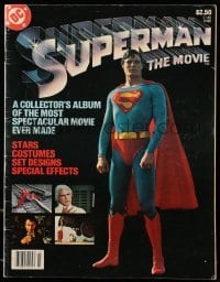 4d871 SUPERMAN magazine '78 great color images of superhero Christopher Reeve from the movie!