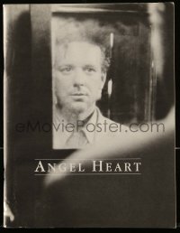 4d060 ANGEL HEART 9x11 production handbook '87 Mickey Rourke, Robert De Niro, Alan Parker!