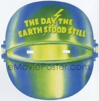 4d141 DAY THE EARTH STOOD STILL 9x9 promotional paper mask R01 wear it to look like Gort!