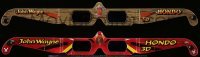 4d122 HONDO set of 2 pairs of 3-D glasses R91 with John Wayne & Native American Michael Pate!