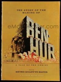 4d587 BEN-HUR softcover souvenir program book '60 Charlton Heston, William Wyler classic epic!