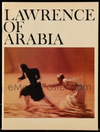 4d651 LAWRENCE OF ARABIA 27pg souvenir program book '63 David Lean classic, Peter O'Toole, cool!