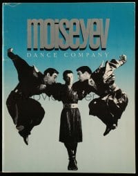 4d665 MOISEYEV DANCE COMPANY stage play souvenir program book '92 the Russian dancing ensemble!
