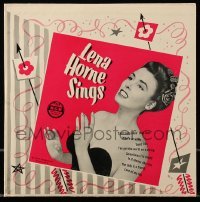 4d215 LENA HORNE 33 1/3 RPM record '52 Lena Horne Sings Can't Help Lovin' That Man & more!