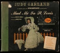 4d468 MEET ME IN ST. LOUIS 78 RPM soundtrack record '44 original music from Judy Garland classic!