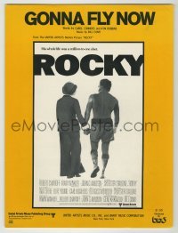 4d288 ROCKY sheet music '76 Sylvester Stallone, Talia Shire, Gonna Fly Now!