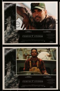 4d083 PERFECT STORM 8 9x11 DVD promo lobby cards R00s great scenes from the movie!