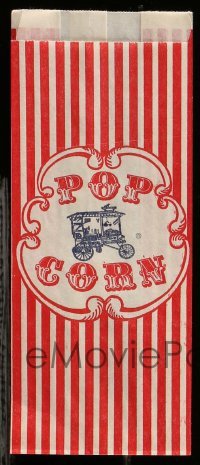 4d029 POPCORN set of 3 popcorn bags '50s you can use them to impress your friends!