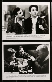 4d923 FRESHMAN presskit w/ 12 stills '90 student Matthew Broderick & mobster Marlon Brando!