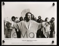 4d944 LAST TEMPTATION OF CHRIST presskit w/ 7 stills '88 Martin Scorsese, Willem Dafoe as Jesus!