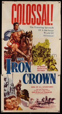 4f758 IRON CROWN 3sh R52 forgotten Italian fantasy epic, w/elements of all previous ones combined!