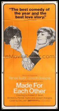 4f798 MADE FOR EACH OTHER 3sh '71 Renee Taylor & Bologna take on marriage & other impossibilities!