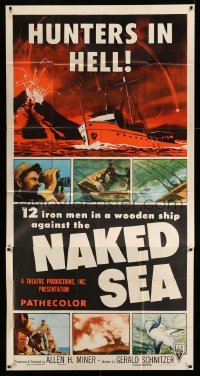 4f834 NAKED SEA 3sh '55 hunters in Hell, the off-beat adventure that beats them all!