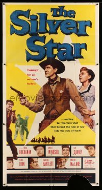 4f892 SILVER STAR 3sh '55 Lon Chaney, Marie Windsor, Edgar Buchanan, trigger-mad renegades!