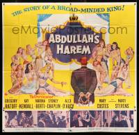 4f274 ABDULLAH'S HAREM 6sh '56 English sex in Egypt, art of 13 sexy harem girls by Barton, rare!