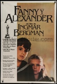 4f421 FANNY & ALEXANDER Argentinean '83 Pernilla Allwin, Bertil Guve, Ingmar Bergman classic!