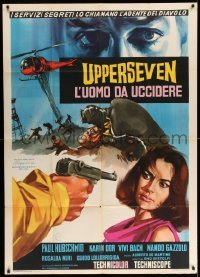 4f241 SPY WITH TEN FACES Italian 1p '66 Alberto De Martino's Upperseven, l'uomo da uccidere, cool!
