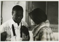 4g001 NAT KING COLE/MARLENE DIETRICH French 7.5x10.75 news photo '60 wonderful image of the two!