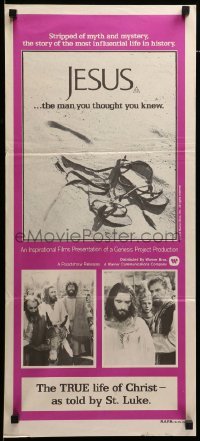 4g451 JESUS Aust daybill '79 directed by John Krish & Peter Sykes, Brian Deacon as Christ!