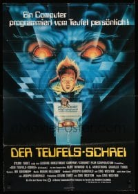 4g238 EVILSPEAK German '81 computer programmed for unspeakable terror, C.W. Taylor sci-fi art!