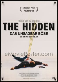 4g260 HIDDEN German '88 it's cops & robbers, horror, and action-adventure thriller all combined!