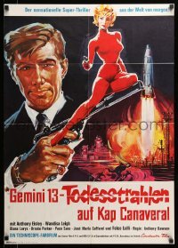4g278 LIGHTNING BOLT German '67 Antonio Margheriti's Operacion Goldman, sci-fi/fantasy!