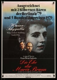 4g284 MARRIAGE OF MARIA BRAUN German '79 Rainer Werner Fassbinder, Hanna Schygulla!