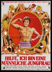 4g321 SOME LIKE IT COOL German '78 Tony Curtis and his many lovers, Casanova & Company!