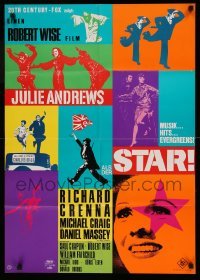4g324 STAR roadshow German '68 Julie Andrews, Robert Wise, Richard Crenna, Daniel Massey!