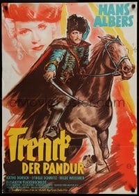 4g335 TRENCK DER PANDUR German R53 Hans Albers as Franz Freiherr von der Trenck, forbidden!