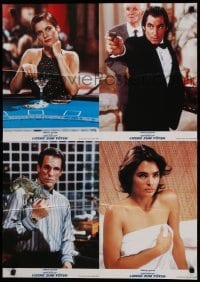 4g699 LICENCE TO KILL German LC poster '89 Timothy Dalton as Bond, great vertical images!