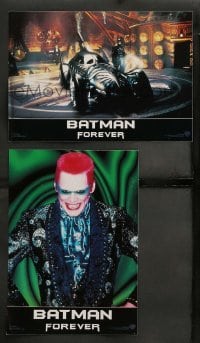 4g693 BATMAN FOREVER 2 Spanish LCs '95 cool image of Val Kilmer in the title role, Carrey!