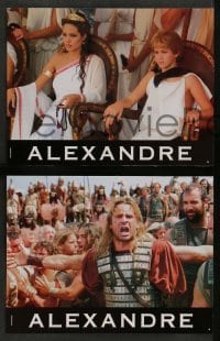 4g886 ALEXANDER 8 French LCs '04 directed by Oliver Stone, Colin Farrell & sexy Angelina Jolie!