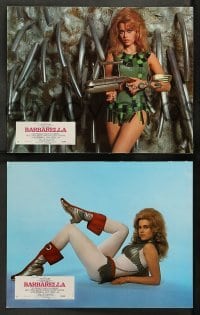 4g800 BARBARELLA 20 French LCs '68 different images of Jane Fonda in Roger Vadim directed sci-fi!